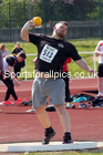 Shot putt, 2021 NECAA Middlesbrough Open Meting, Sunday, May 9th. Photo: David T. Hewitson/Sports for All Pics